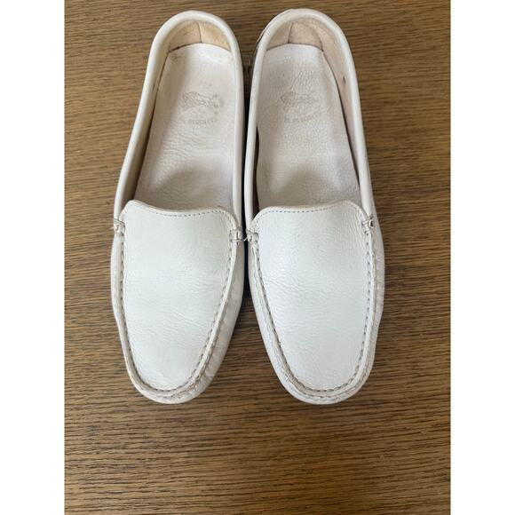 IL Bisonte Shoes - Authentic Il Bisonte (Florence, Italy) White Leather Driving Loafers Size 37